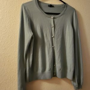 Ann Taylor Sz L Long Sleeve Cardigan